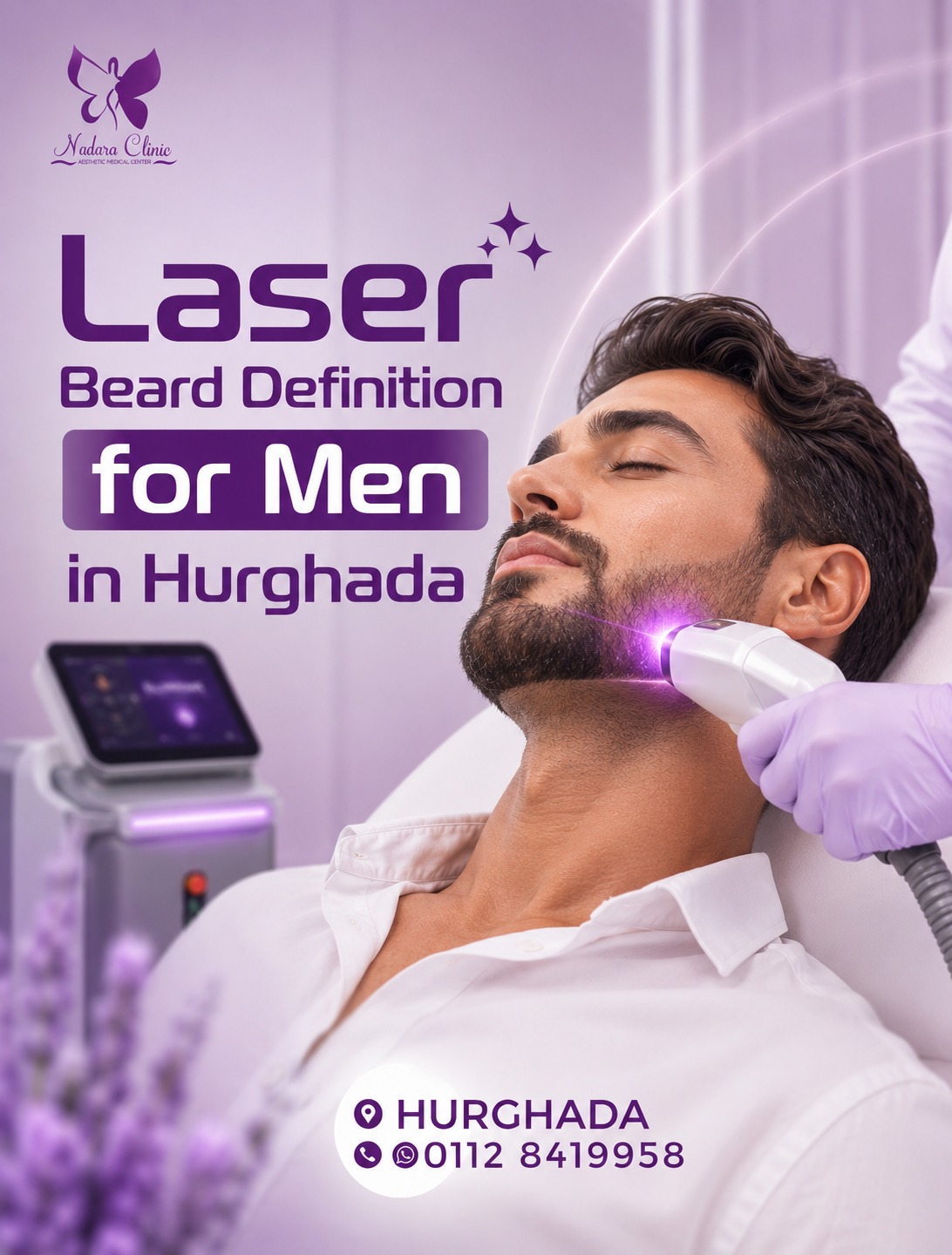 Laser hair removal for men in Hurghada